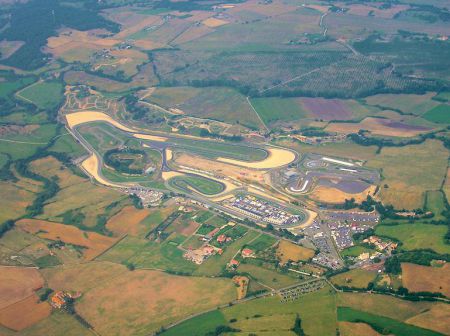 Vallelunga Circuit near Rome in Italy