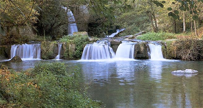 Monte Gelato waterfalls