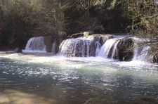 Monte Gelato water falls