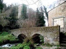 Vieux moulin  eau au Valle del Treja